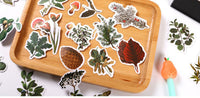 HKM-726227 Self-Adhesive Forest Mushroom Stickers for Celebrations and Crafting