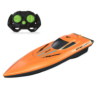 HKM-726291 Remote Control Mini Yacht Speed Boat - 4 Channel Electric Toy for Kids Ages 2 and Up