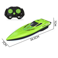HKM-726291 Remote Control Mini Yacht Speed Boat - 4 Channel Electric Toy for Kids Ages 2 and Up