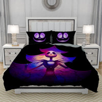 HKM-726291 Southeast Asian Style Cartoon Anime Three-Piece Quilt Cover Set with Bed Sheet and Pillowcase in Polyester Cotton