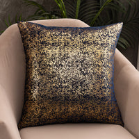 HKM-726419 Rich Velvet Snowflake Pillowcase with Gold Stamping - Multiple Colors Available - 45x45cm