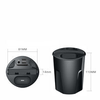 HKM-726483 Fast Wireless Charging Cup for Cars – 9V Input & Output, USB Interface, 1000mA Charging Current