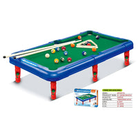 HKM-726547 Mini Indoor Pool Table Game with Cue Sticks and Balls for Kids and Adults