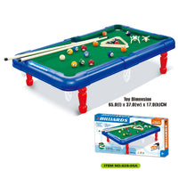 HKM-726547 Mini Indoor Pool Table Game with Cue Sticks and Balls for Kids and Adults