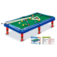 HKM-726547 Mini Indoor Pool Table Game with Cue Sticks and Balls for Kids and Adults