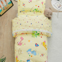 HKM-726611 Children's Cartoon Cotton Three-Piece Quilt Set for Kindergarten and Crib Use