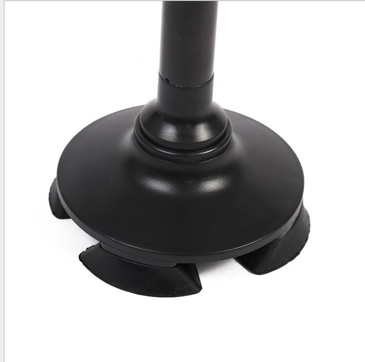 HKM-726803 Adjustable Folding Crutches - Telescopic Tumbler Support for Heights 1.45m to 1.85m, Aluminum Alloy Construction