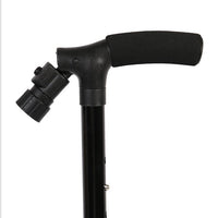 HKM-726803 Adjustable Folding Crutches - Telescopic Tumbler Support for Heights 1.45m to 1.85m, Aluminum Alloy Construction