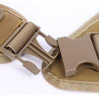 HKM-726803 Waterproof Large Dog Suspender Suit in 1000D Nylon - Black, Khaki, Army & CP Colors