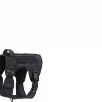 HKM-726803 Waterproof Large Dog Suspender Suit in 1000D Nylon - Black, Khaki, Army & CP Colors