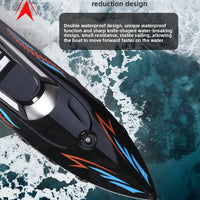 HKM-726867 High-Speed RC Boat with 180° Flip Function – 2.4G Single-Propeller Remote-Controlled Outdoor Toy for Ages 5+