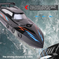 HKM-726867 High-Speed RC Boat with 180° Flip Function – 2.4G Single-Propeller Remote-Controlled Outdoor Toy for Ages 5+