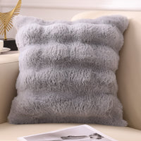 HKM-727251 Nordic Geometric Plush Pillowcase - Soft and Stylish Design