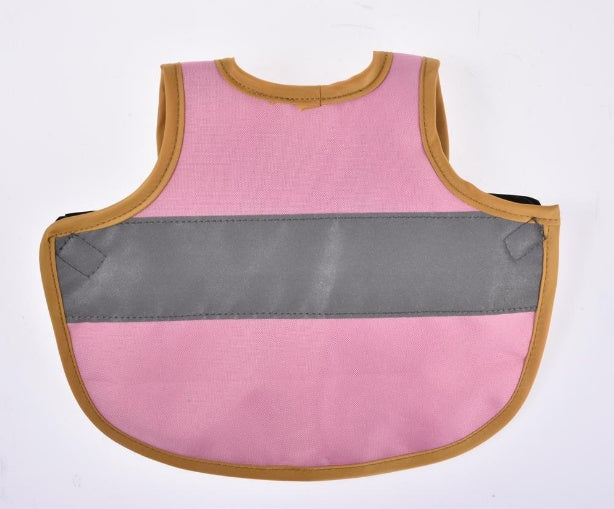HKM-727251 Reflective Chicken Vest in Red, Green, and Black – Polyester Material, All Sizes Available