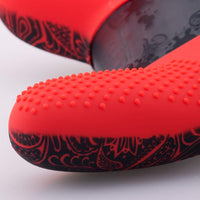HKM-727315 Multi-Color Soft Silicone Sleeve with Floral and Cartoon Designs