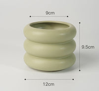 HKM-727379 Ceramic Flower Vase - Modern Nordic Design, Durable & Corrosion-Resistant, Ideal for Home and Office Decoration