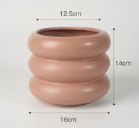 HKM-727379 Ceramic Flower Vase - Modern Nordic Design, Durable & Corrosion-Resistant, Ideal for Home and Office Decoration