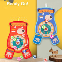 HKM-727699 Sticky Target Ball Toy Set for Indoor Dart Games - Family Fun for Ages 3+