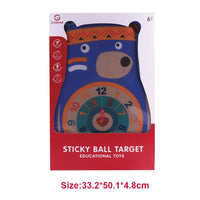 HKM-727699 Sticky Target Ball Toy Set for Indoor Dart Games - Family Fun for Ages 3+