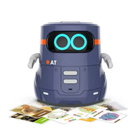 HKM-728019 Interactive Smart Educational Robot Toy with Touch-Sensitive Control and Sound Function for Kids