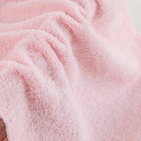 HKM-728019 Pure Cotton Towel in Blue, Pink, and Light Yellow - Soft and Absorbent