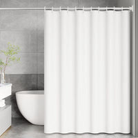 HKM-728147 Transparent PEVA Shower Curtain for Bathroom - Waterproof and Mildew-Proof, 180x180cm/200cm Options