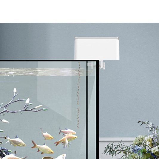 HKM-728275 Digital Automatic Fish Feeder with LED Screen for Fish Tanks and Aquariums