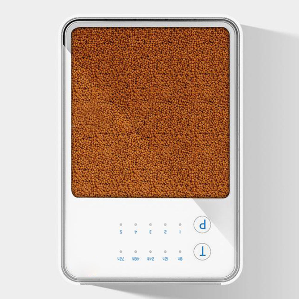 HKM-728275 Digital Automatic Fish Feeder with LED Screen for Fish Tanks and Aquariums