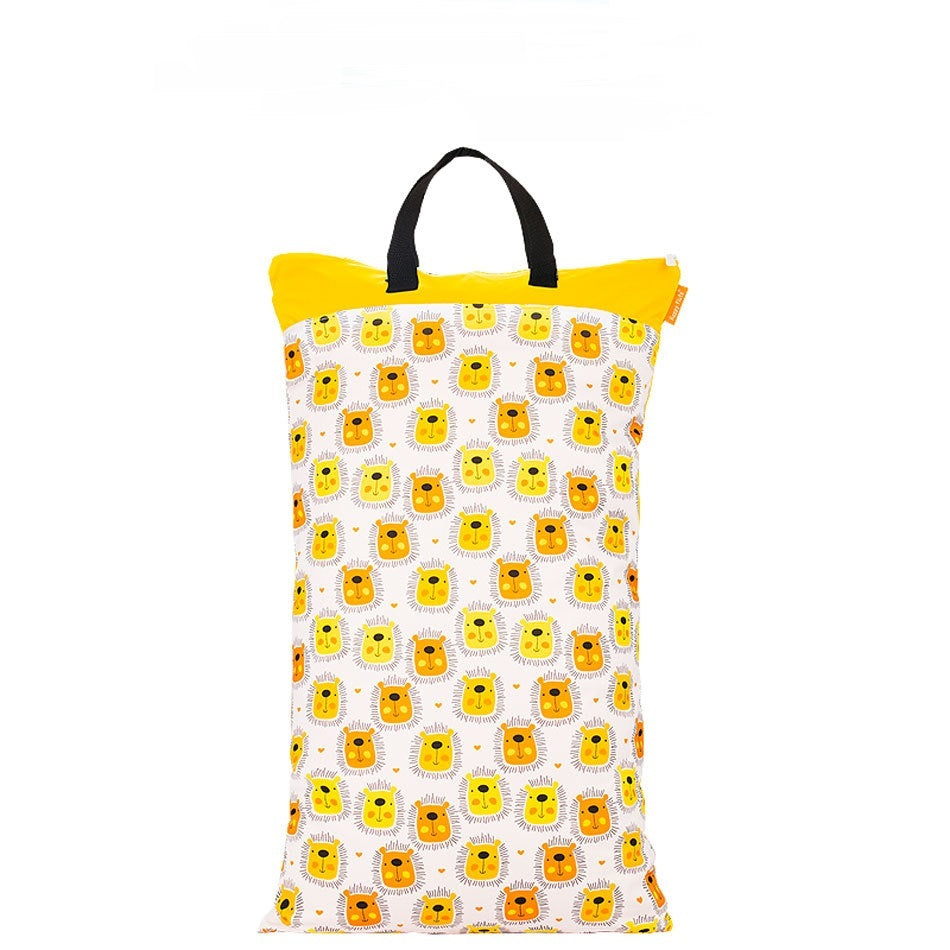 HKM-728275 Waterproof Diaper Storage Bag with Large Capacity for Baby Clothes and Accessories