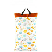 HKM-728275 Waterproof Diaper Storage Bag with Large Capacity for Baby Clothes and Accessories