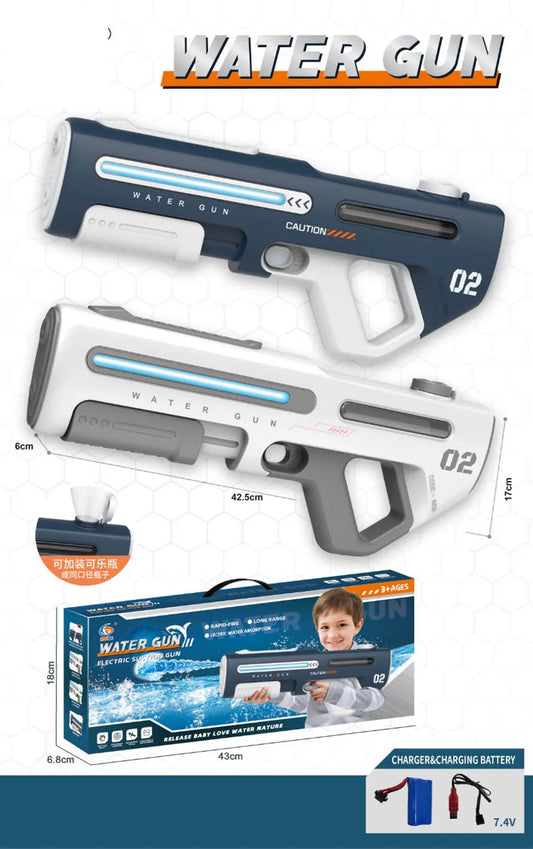 HKM-728403 High-Pressure Easy Fill Electric Water Blaster for Fun Outdoor Play