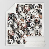HKM-728595 Modern Printed Flannel Blanket for Pets - Available in Two Sizes
