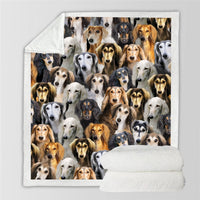 HKM-728595 Modern Printed Flannel Blanket for Pets - Available in Two Sizes