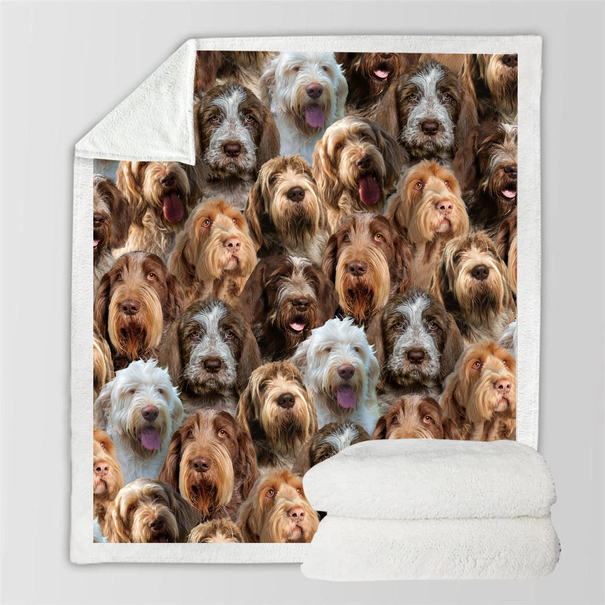 HKM-728595 Modern Printed Flannel Blanket for Pets - Available in Two Sizes