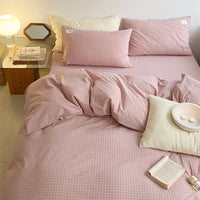 HKM-728723 Simple Cotton Washed Pillowcases - Reactive Dyed, 48x74 cm, Set of 2