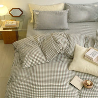 HKM-728723 Simple Cotton Washed Pillowcases - Reactive Dyed, 48x74 cm, Set of 2