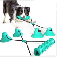 HKM-728787 Molar Tooth Cleaning Toy for Dogs - Bite-Resistant Suction Cup Design