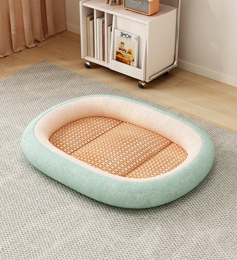 HKM-728787 Summer Cool Dismantlable & Washable Pet Nest with Cotton Filling for All Seasons