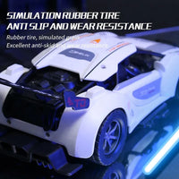 HKM-729171 1:14 Scale Openable Doors Electric Remote Control Racing Car - High Speed Drift Vehicle for Ages 5 & Up