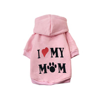 HKM-729171 Fleece-Lined Pet Sweater with Hood for Autumn and Winter, Ideal for Small Dogs and Puppies