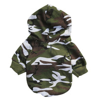 HKM-729171 Fleece-Lined Pet Sweater with Hood for Autumn and Winter, Ideal for Small Dogs and Puppies