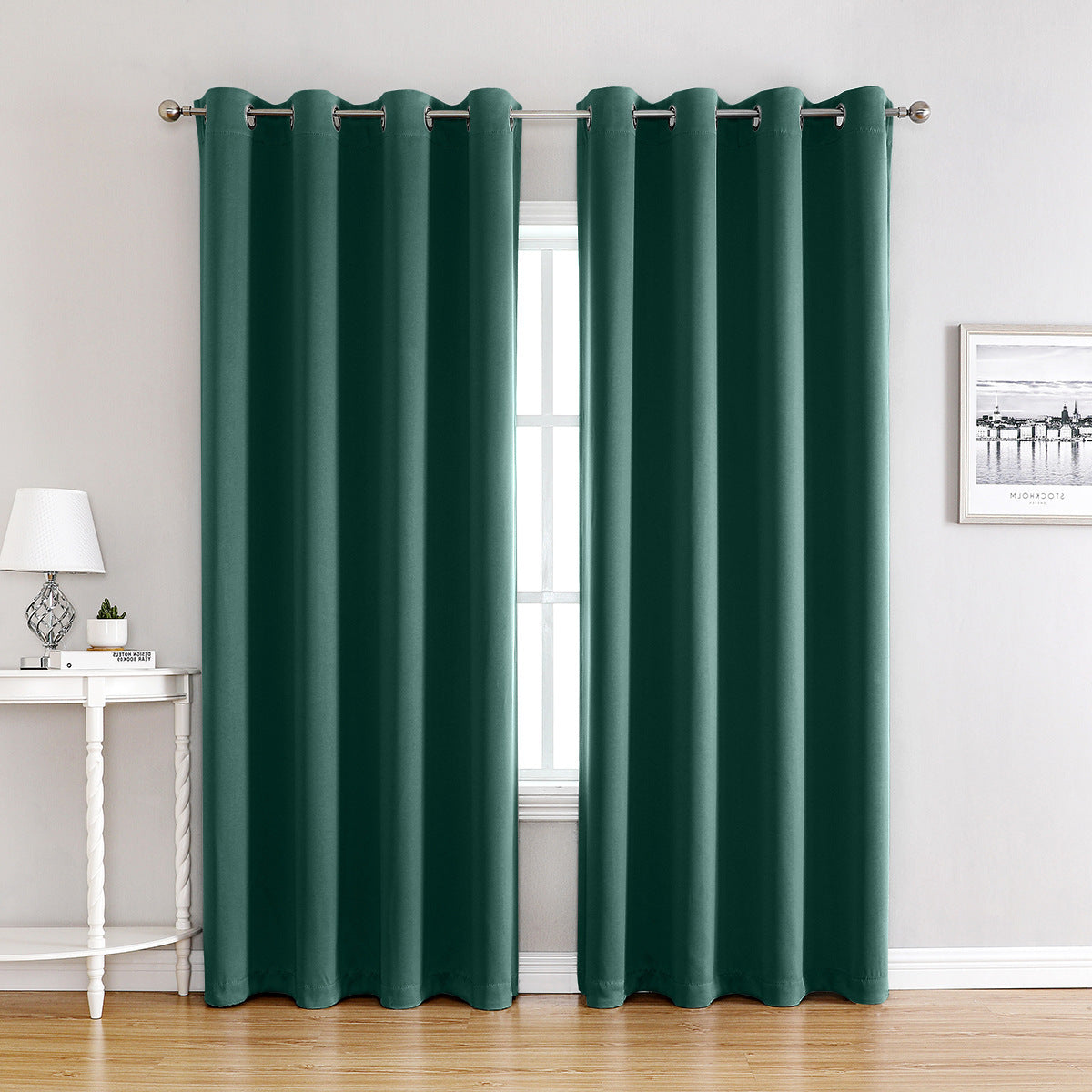 HKM-729299 Modern Simple High Precision Shading Curtain, Various Colors & Sizes Available