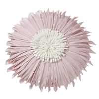 HKM-729427 Light Luxury Round Chrysanthemum Pillow Cover in Multiple Colors, Dutch Velvet with PP Cotton Filling, 45cm Diameter