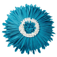 HKM-729427 Light Luxury Round Chrysanthemum Pillow Cover in Multiple Colors, Dutch Velvet with PP Cotton Filling, 45cm Diameter