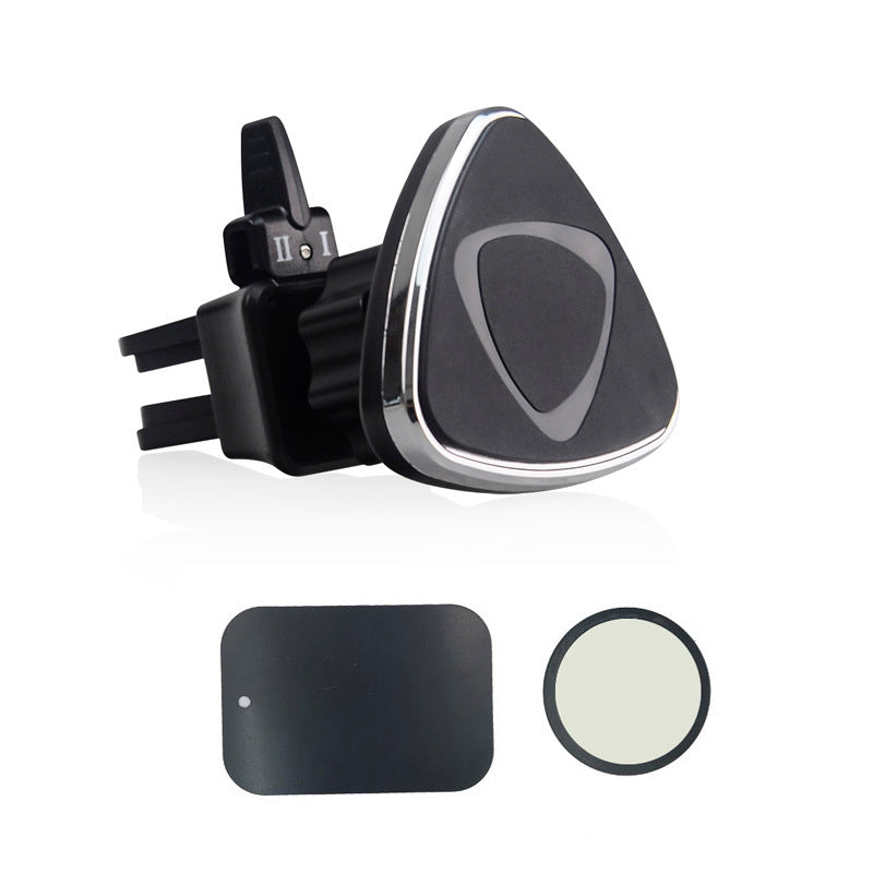 HKM-729811 Magnetic Suction Cup Car Phone Holder for Navigation - Yellow, Gray, Blue, Black