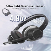 HKM-729811 Wireless Noise Reduction Earphones with Call Function and Voice Control, Black