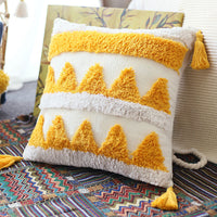 HKM-729875 Modern Minimalist Geometric Abstract Cotton Waist Pillowcase - Multi-Color Options