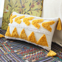 HKM-729875 Modern Minimalist Geometric Abstract Cotton Waist Pillowcase - Multi-Color Options