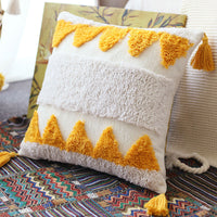 HKM-729875 Modern Minimalist Geometric Abstract Cotton Waist Pillowcase - Multi-Color Options