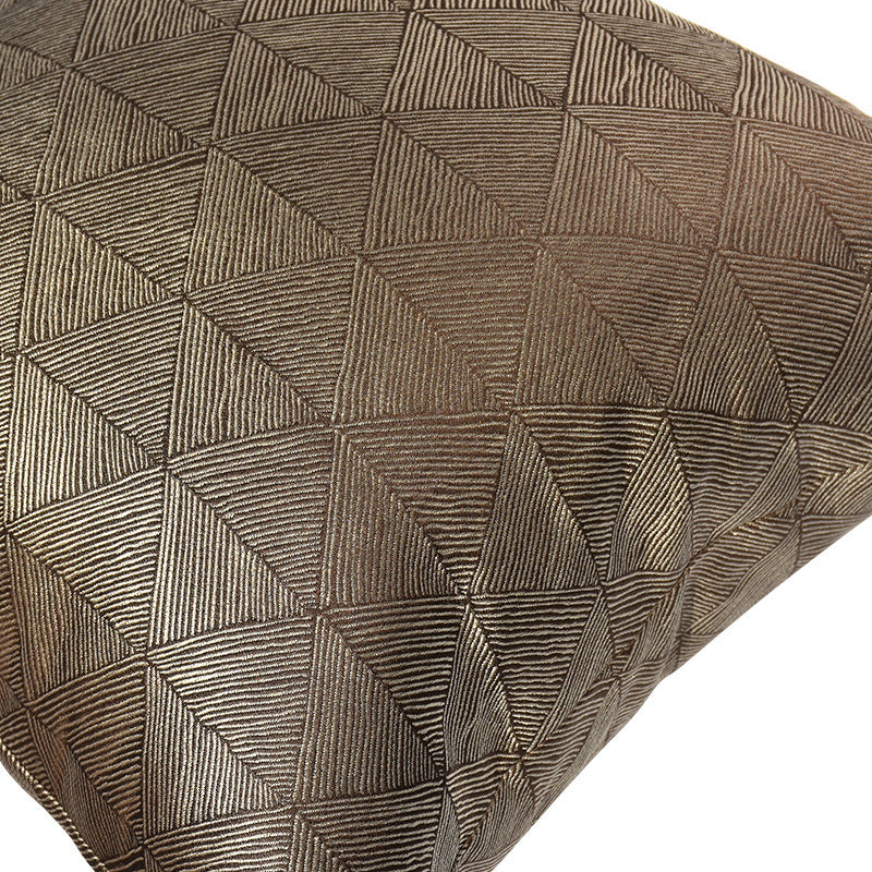 HKM-730579 Modern Minimalist Brown Sofa Cushion Collection - Various Sizes with Durable Polyester Fiber